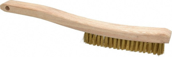 Osborn 0005403600 Plater Brush, 4 Rows, 18 Columns, Brass