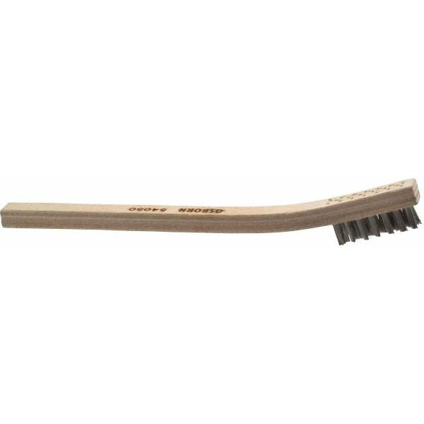 Osborn 0005405000 Scratch Brush, 3 Rows, 7 Columns, Stainless Steel