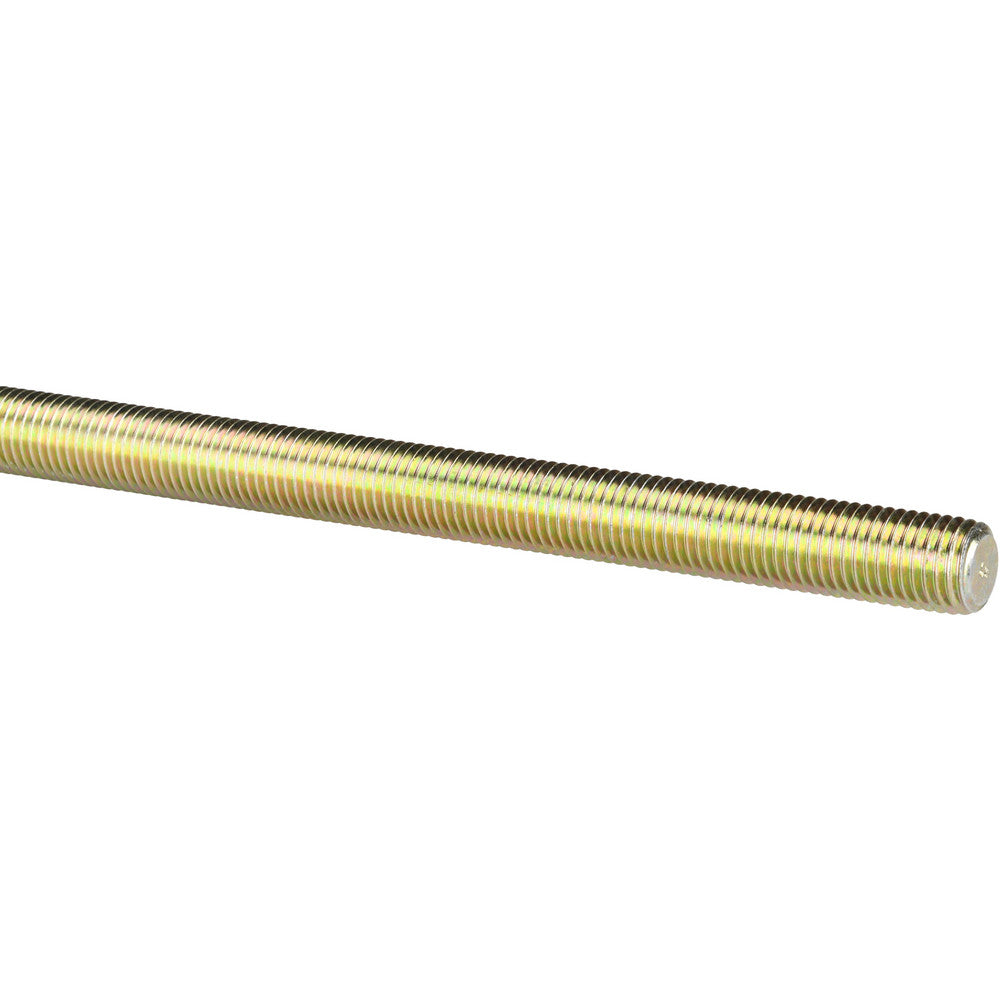 Value Collection 36686 Threaded Rod 1-1/8-7, 3' Long, Low Carbon Steel