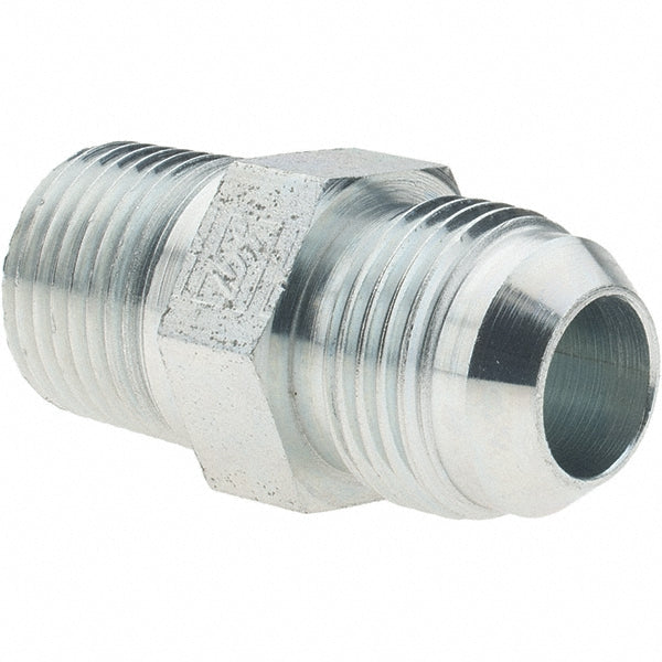 Brennan 10315 Steel Flared Tube Connector 5/8" Tube OD, 7/8-14 x 1/2-14 Thread, 37 ° Flared Angle