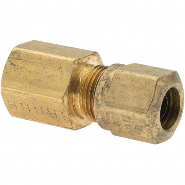 Parker BD-10757 Compression Tube Connector 1/4" Thread, Compression x FNPT
