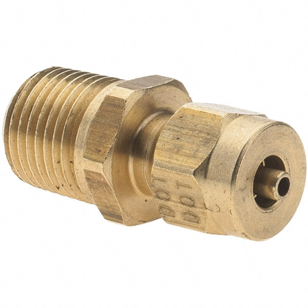 Value Collection 10651 Push-to-Connect Tube Fitting 1/8-27 Thread, 5/32" OD