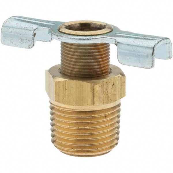Parker BD-11196 3/8" Pipe, External Seal Drain Cock & Shutoff Valve