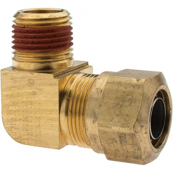 Parker -10780-1 Compression Tube Male Elbow 1/2" Thread, Tube x Compression