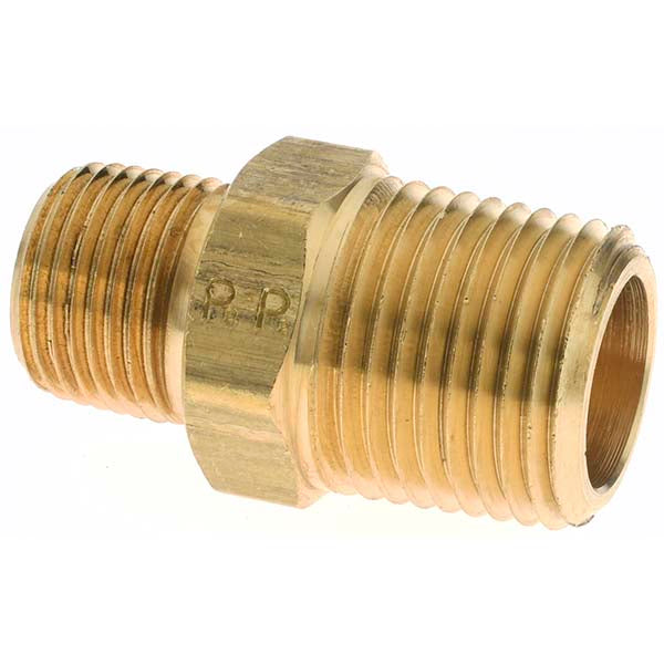 Parker -11097-6 Industrial Pipe Hex Plug 1/2 x 3/8" Male Thread, MNPTF