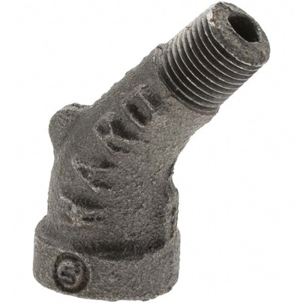 Value Collection 13280 Black 45 ° Street Elbow 1/8"