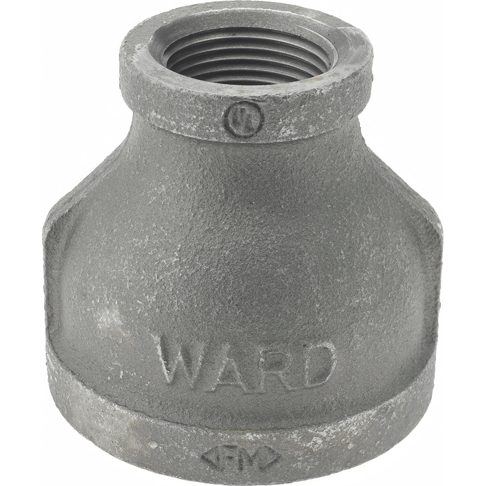 Value Collection MDB240 50X25-2 Size 2 x 1", Class 150, Malleable Iron Black Pipe Reducing Coupling