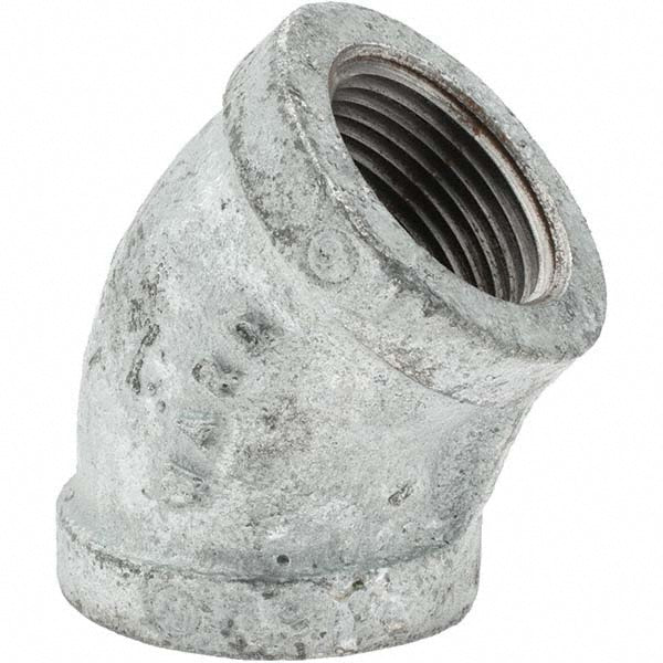 Value Collection 13015 Malleable Iron Pipe 45 ° Elbow 1" Fitting