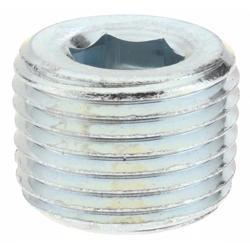 Value Collection 13132 Malleable Iron Pipe Countersunk Hex Plug 1/2" Fitting
