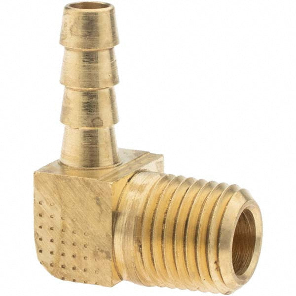 Parker 11595 Barbed Hose Fitting 1/4" x 1/4" ID Hose, Elbow