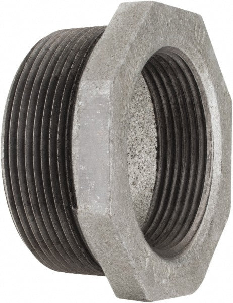 Value Collection BD--13356-2 Size 1 x 1/4", Class 150, Malleable Iron Black Pipe Hex Bushing