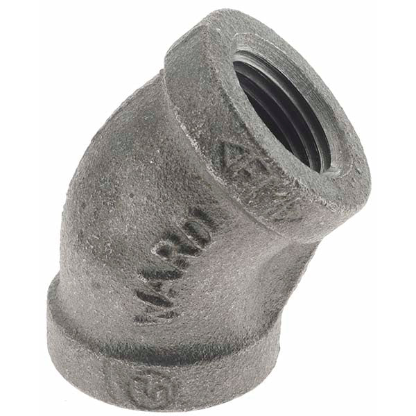 Value Collection 13263 Black 45 ° Elbow 1/2"