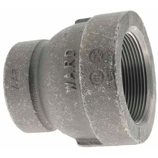 Value Collection MDB240 50X32-2 300# Malleable Iron Pipe Reducing Coupling 2 x 1/4" Fitting