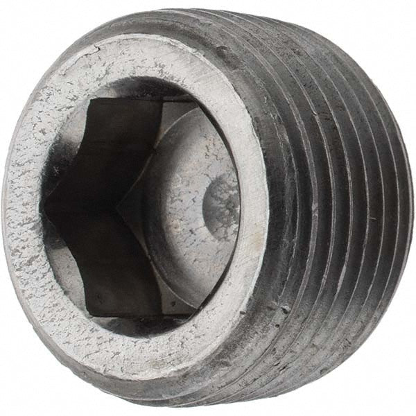 Value Collection 13383 Malleable Iron Pipe Countersunk Hex Plug 3/4" Fitting