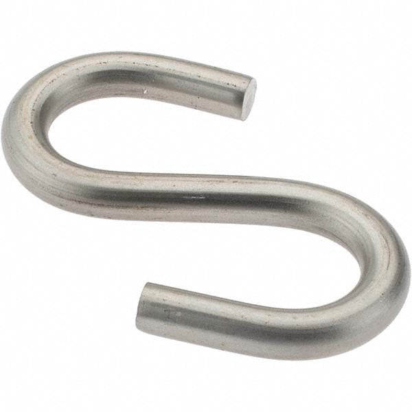 Value Collection A662031 10 Qty 1 Pack 304 Stainless Steel Uncoated S-Hook