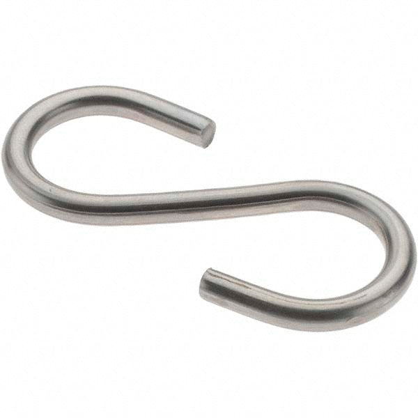 Value Collection A662026 10 Qty 1 Pack 304 Stainless Steel Uncoated S-Hook