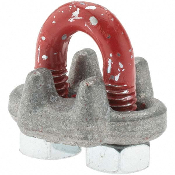 Value Collection 50420 Wire Rope Clip 1/8" Rope Dia, Steel