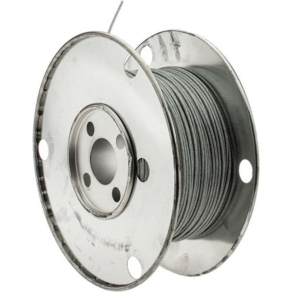 Value Collection C29741 1/8" x 1/16" Diam, Aircraft Cable