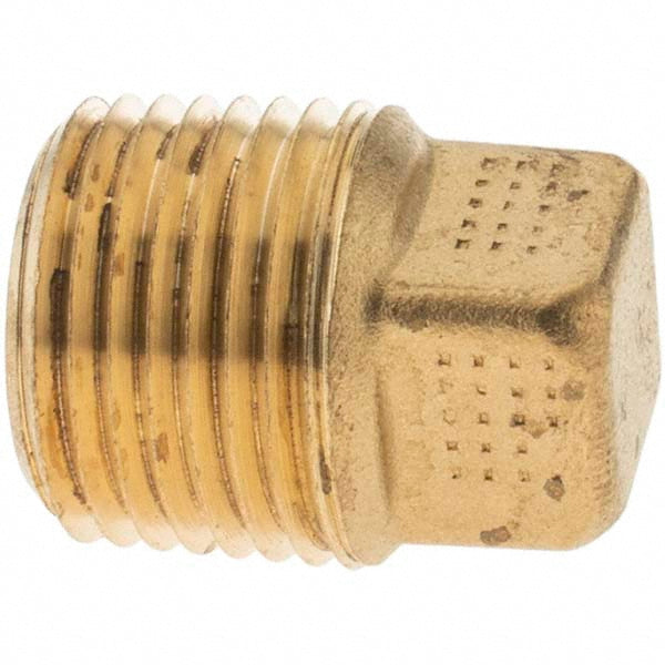 Parker MP11083-4 Industrial Pipe Square Head Plug 1/2" Male Thread, MNPTF