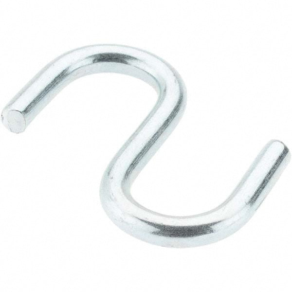 Value Collection KP71856 50 Qty 1 Pack Carbon Steel Bright Zinc S-Hook