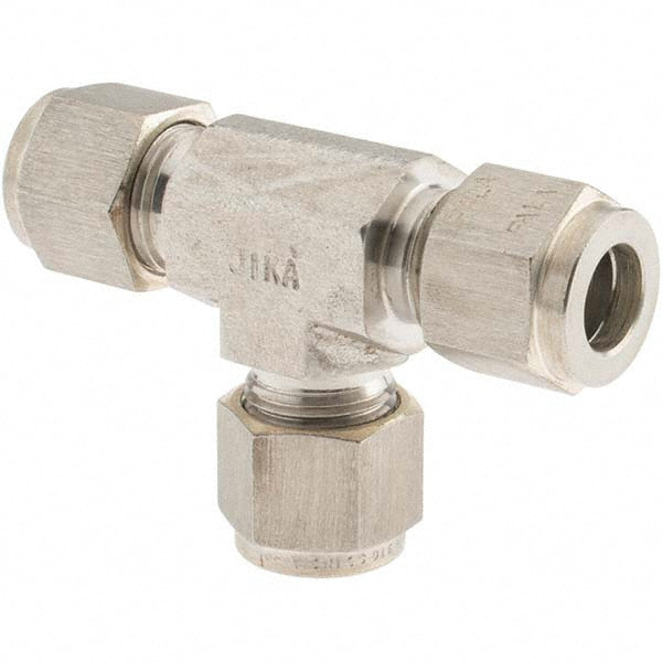 Brennan KP4287 Compression Tube Union 3/8" Thread, Compression x Compression x Compression