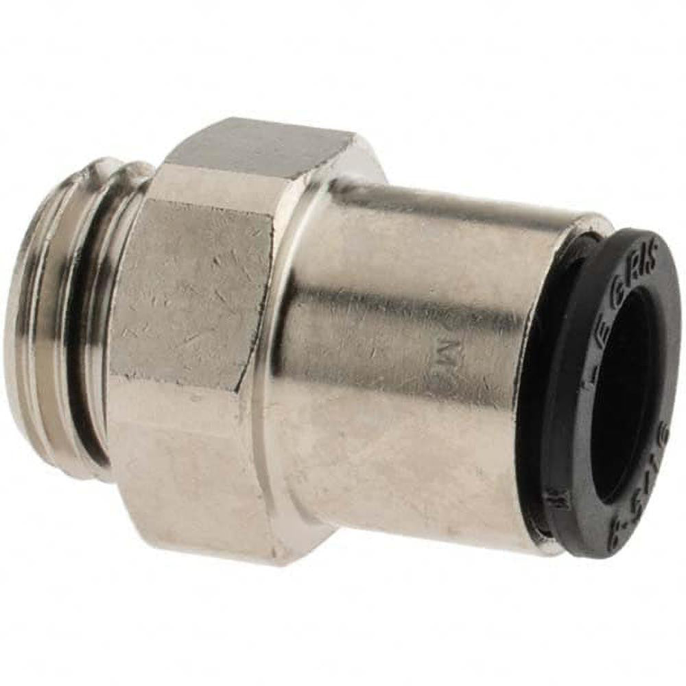 Parker KP23908 Push-To-Connect Tube Fitting Connector, 1/8" Thread
