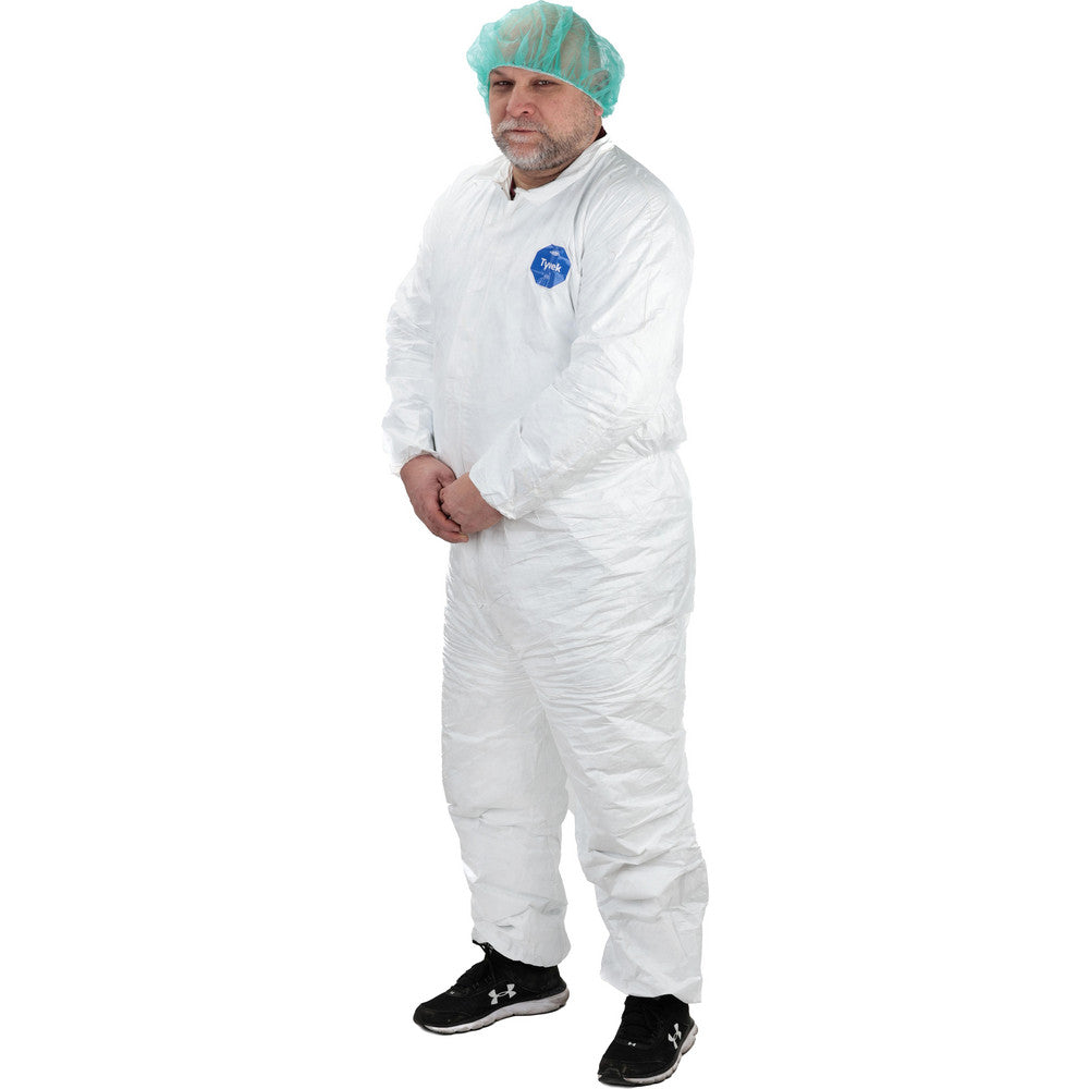 Value Collection CEL-5840XL Disposable Coveralls Size X-Large, Film Laminate, Zipper Closure