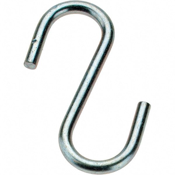 Value Collection -2546-1 Trade Size 27, Carbon Steel Bright Zinc S-Hook
