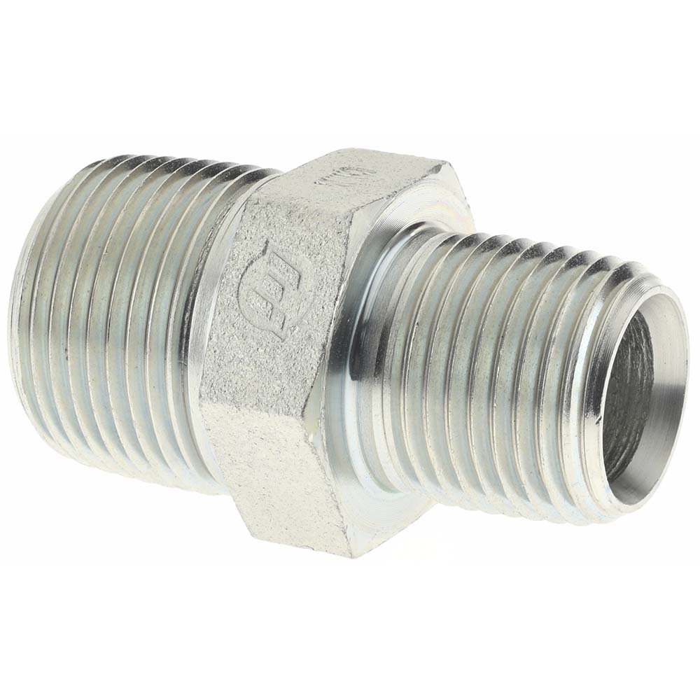 Brennan 16009 Industrial Pipe Hex Plug 3/4 x 1/2" Male Thread, MNPTF x MNPTF