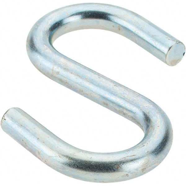Value Collection 2548 Trade Size 526, Carbon Steel Bright Zinc S-Hook