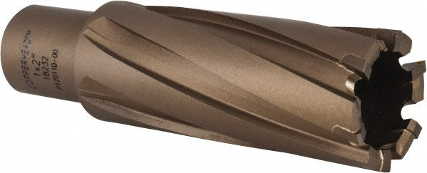 Hougen 18232 Annular Cutter 1" Dia, 2" Depth of Cut, Carbide Tipped
