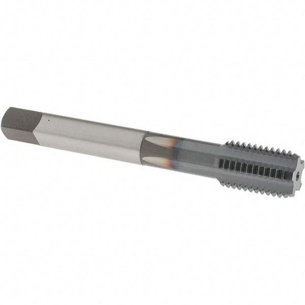 OSG 1105201208 Straight Flute Tap M16x2.00 Metric Coarse, 5 Flutes, Bottoming, 6H Class of Fit, Powdered Metal, TiCN Coated