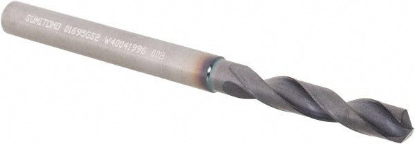 Sumitomo U101034 Screw Machine Length Drill Bit 4.31 mm (0.1695) Dia, 135 deg, Solid Carbide