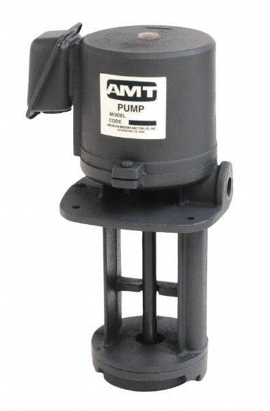 American Machine & Tool 5381-999-95 Immersion Pump 1/8 hp, 230/460V, 0.3/0.19A, 3 Phase, 3,450 RPM, Cast Iron Housing