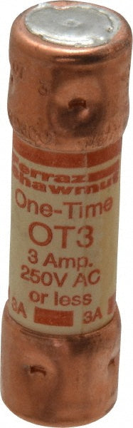Ferraz Shawmut OT3 General Purpose Fuse Fast-Acting, K5, 3.00 A