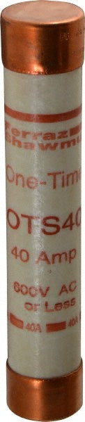 Ferraz Shawmut OTS40 General Purpose Fuse Fast-Acting, K5, 40.00 A