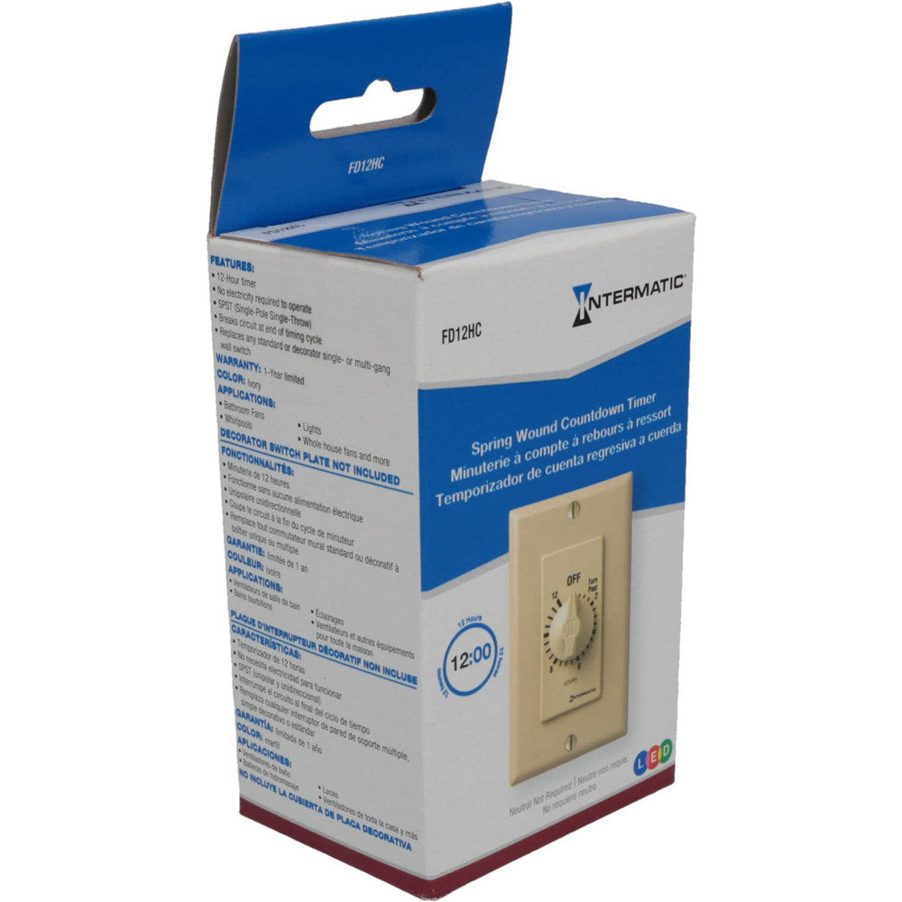 Intermatic FD12HC 12 hr Indoor Analog Spring-wound Mechanical Timer