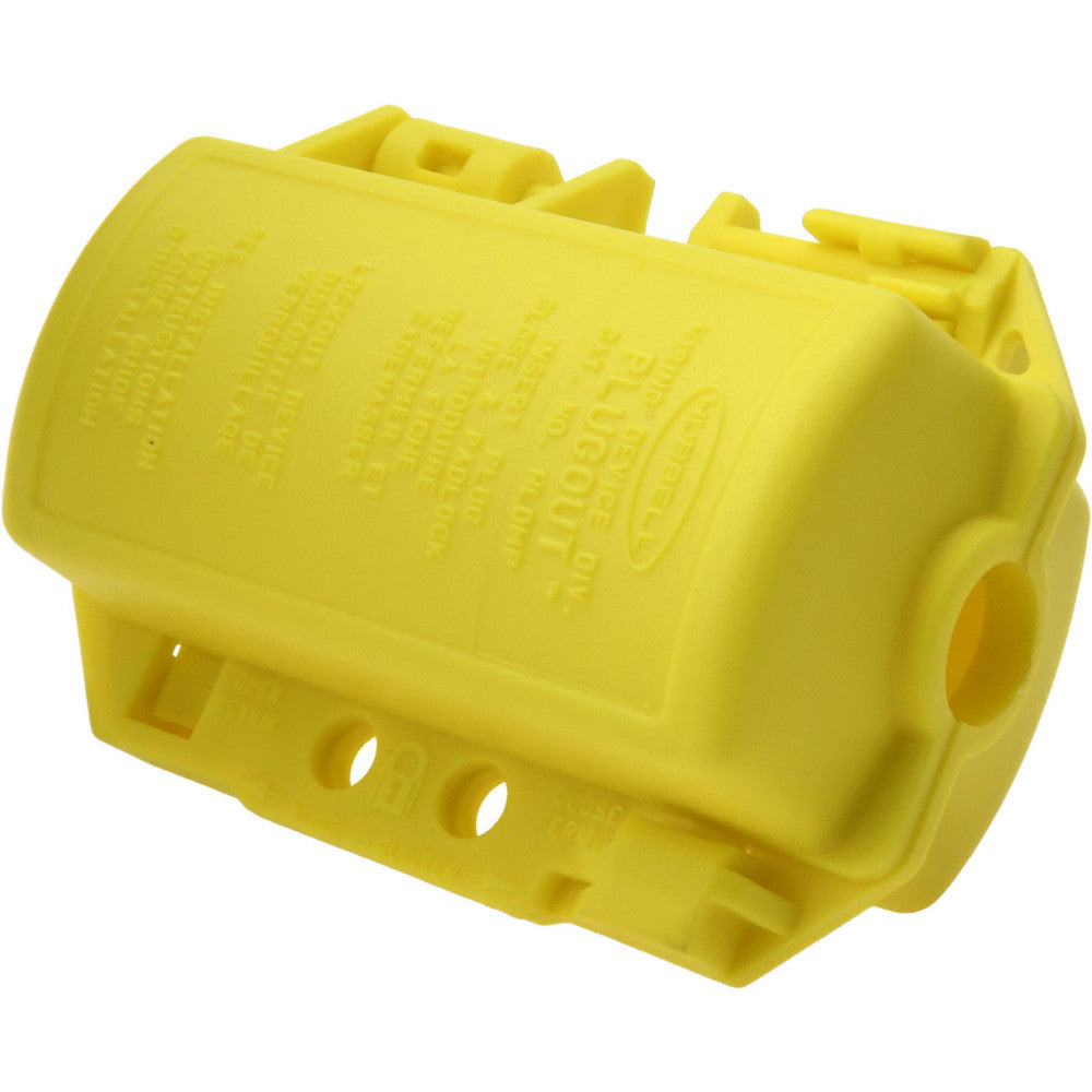 Hubbell Wiring Device-Kellems HLDMP Circuit Breaker Lockout 4 Padlocks Max, 2.57" High, 3.14" Wide