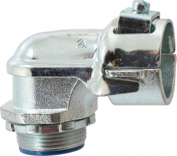 Thomas & Betts 3138 Conduit Connector For FMC, Malleable Iron, 1-1/4" Trade Size