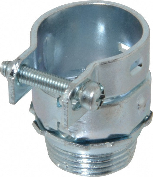 Thomas & Betts 255 Conduit Connector For FMC, Steel, 3/4" Trade Size