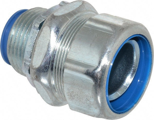 Thomas & Betts 5334-TB Conduit Connector For Liquid-Tight, Steel, 1" Trade Size