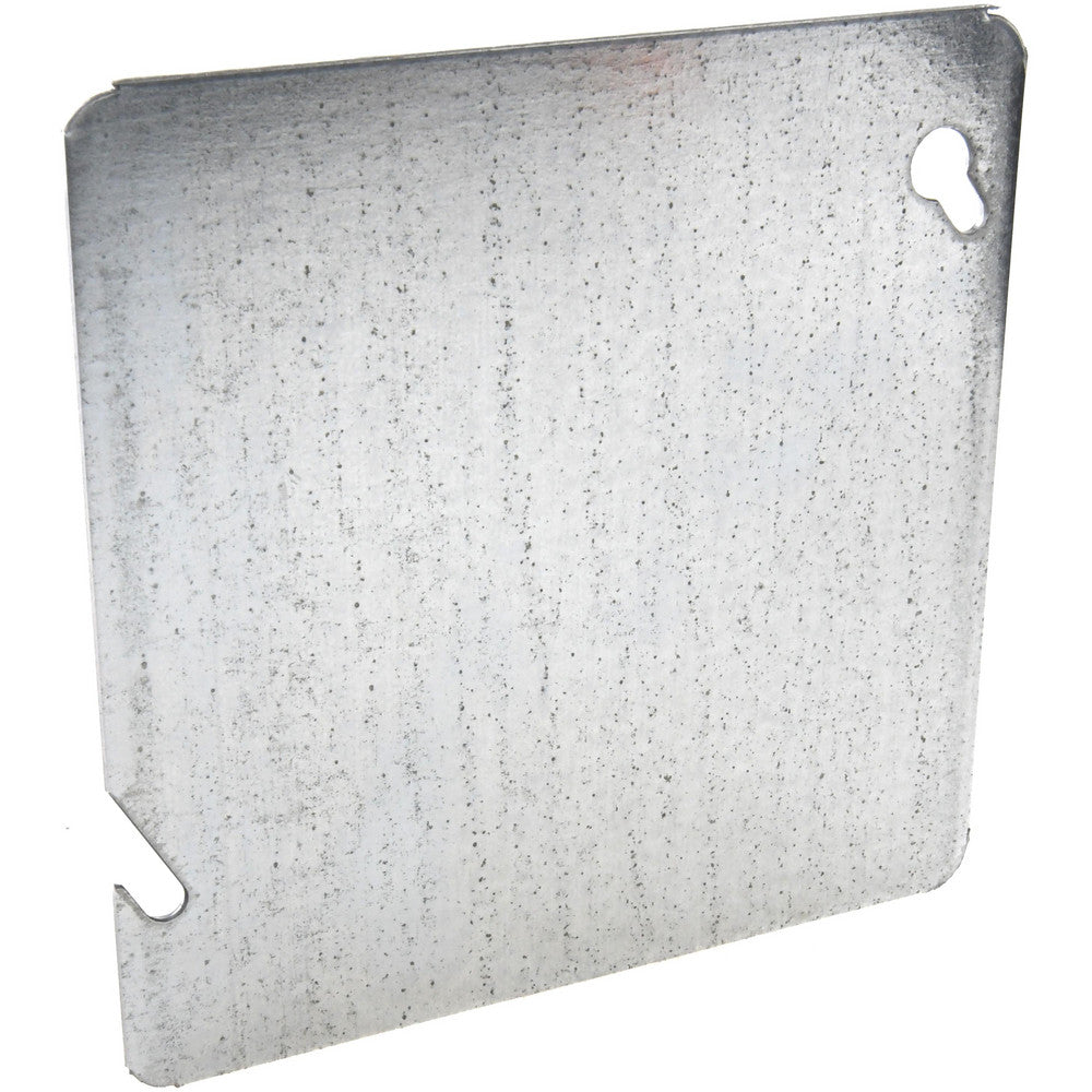 Thomas & Betts 72-C-1 Electrical Box Cover Steel, 4-11/16" Wide