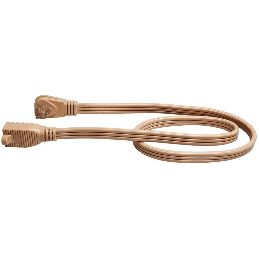Southwire 3531SW3323 3', 14/3 Gauge/Conductors, Beige Indoor Extension Cord
