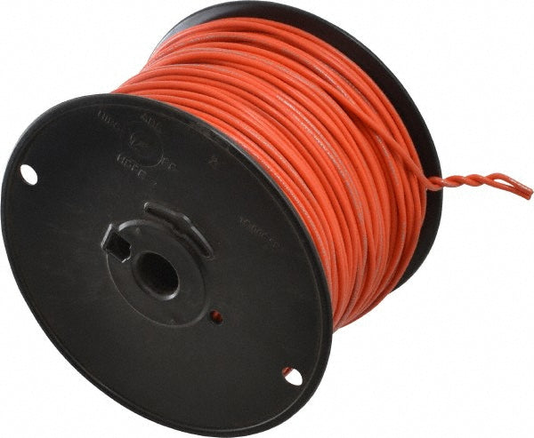 Southwire 411020503 Machine Tool Wire 16 AWG, Orange, 500' Long, Polyvinylchloride, 0.12" OD