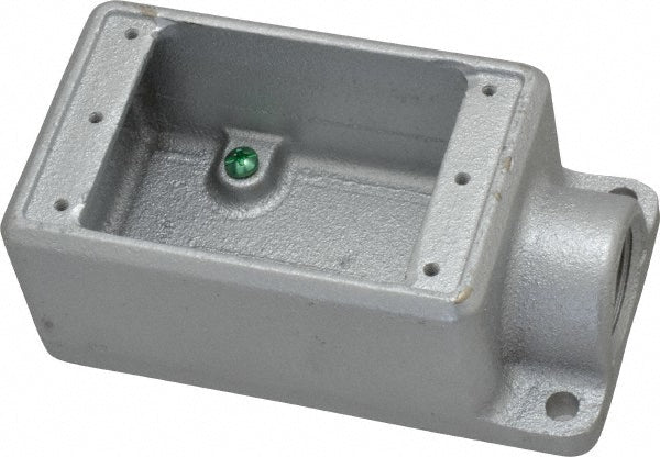 Thomas & Betts FS2-TB Electrical Device Box Iron, Rectangle, 2-3/4" OAW, 2" OAD, 1 Gang