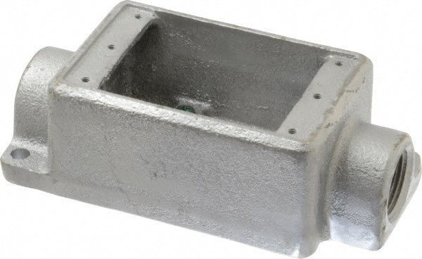Thomas & Betts FSC2-TB Electrical Device Box Iron, Rectangle, 5.38" OAH, 2-3/4" OAW, 2" OAD, 1 Gang