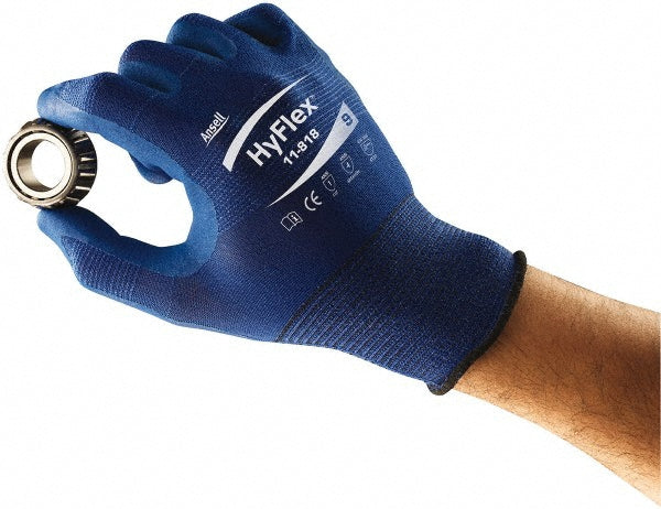 Ansell 235140 Series 11-818 General Purpose Work Gloves X-Large, Nitrile-Coated Nitrile Foam