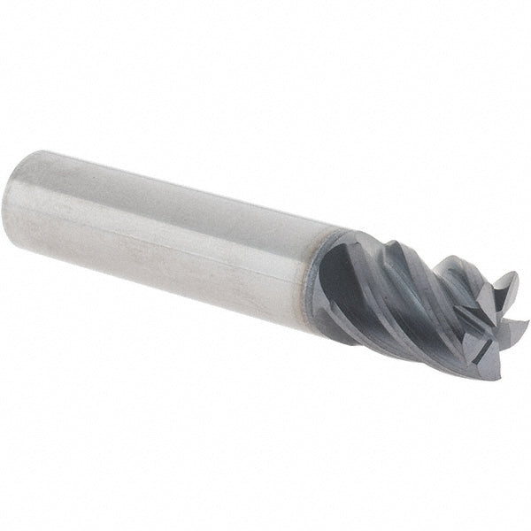 Data Flute Cnc 40315-85-D Square End Mill 3/8" Dia, 1/2" LOC, 5 Flute, Solid Carbide