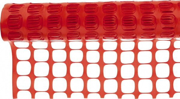 Tenax 82119004 50' Long x 4' High, Orange Snow Guard & Sand Barrier Fence