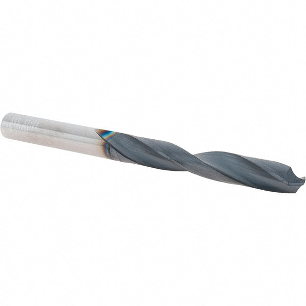 Kyocera SGS Precision Tools 57183 Jobber Length Drill Bit Letter K (0.2810) Dia, 118 deg, Solid Carbide